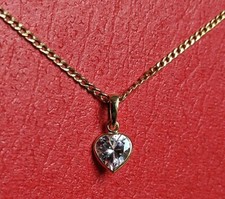 Herz Anhänger mit Goldkette