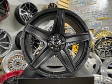 4 x 20 Inch 6x114.3 PDW Stil Schwarz Halb Matt Räder : Passend Für Dodge