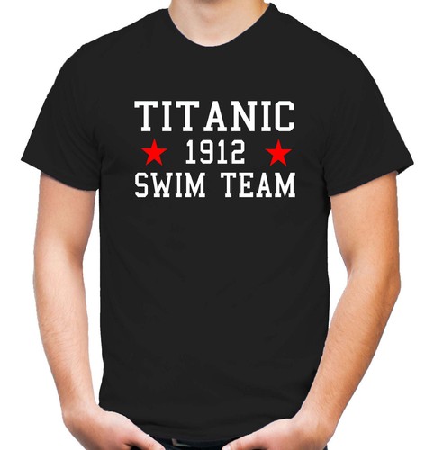 Titanic swim team shirt - team, t-shirt