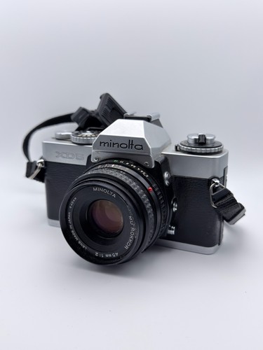 Minolta xd5 slr kamera - minolta, silber