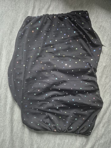Schwarz glitzer schnür - glitzer,