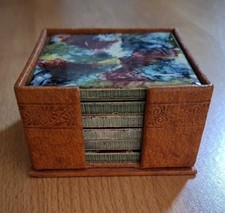 6 DDR Untersetzer Keramik