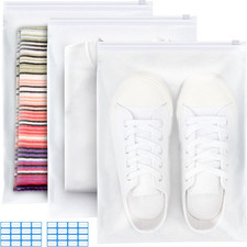 Zip Beutel Groß Wiederverwendbar 30 Stück 40X30Cm Zipper Beutel Reisetasche Wass