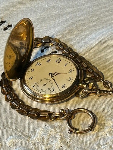 Antike goldene taschenuhr - antike,goldene,