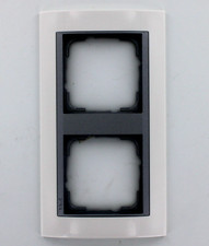 Gira 0212806 Abdeckrahmen 2fach Event Reinweiß glänzend Zwischenrahmen Alu