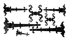 UHRIG Ladenband Beschlag für Fenster Möbel Tür Tor Scharnier Band Eisen antik 