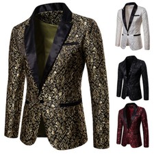 Herren formell brokat bestickt - herren,