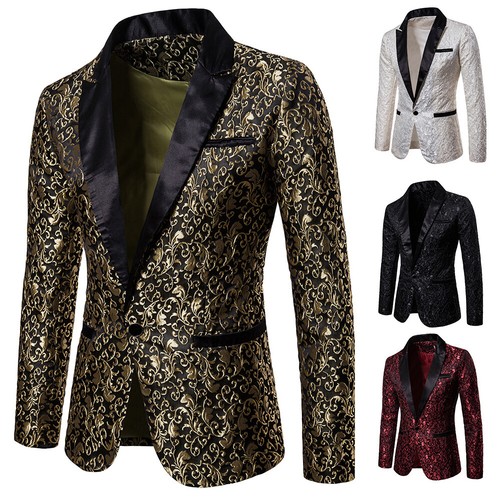 Herren formell brokat bestickt - herren,