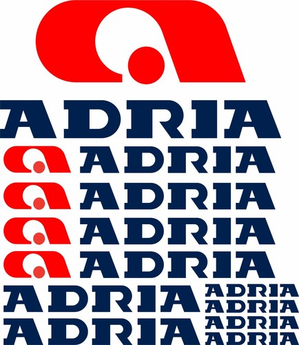 Adria aufkleber sticker
