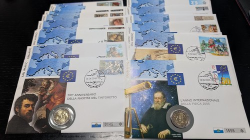 Euro gedenkmünze san marino - euro,