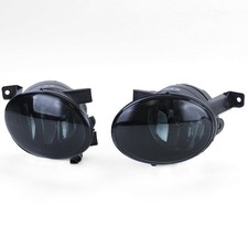 Klarglas Nebelscheinwerfer Set Schwarz Smoke für VW Golf 6 VI + Golf 6 V Cabrio