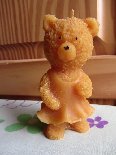 Motivkerze 100 bienenwachs - motivkerze,