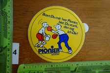 Alter Aufkleber Mode Kleidung Jeans Jackets PIONIER (FP)