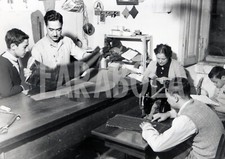 Altes Pressefoto Schneiderpuppe Napoletano, Druck