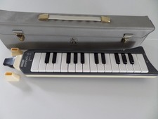 HOHNER MELODICA PIANO 26 mit 3 Mundstücken Original Tasche spielt einwandfrei