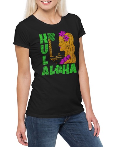 Hula girl damen shirt - t-shirt, xl