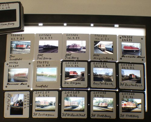 Slides locomotives - 25,