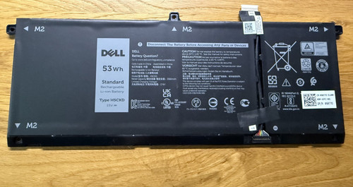 Original dell akku 53wh - dell,