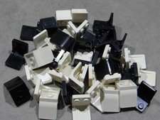 Lego 36x Stühle Sitze Schwarz Weiß City Legoland System Eisenbahn Feuerw.