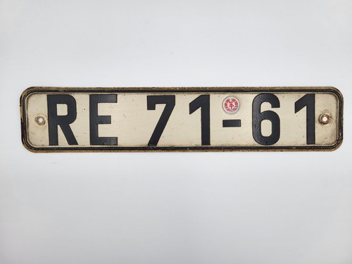 Kennzeichen nummernschild ddr - nummernschild,