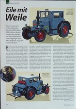 LANZ EILBULLDOG HR9 Trecker in