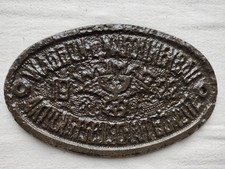Original Waggonschild