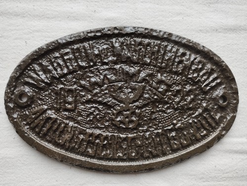 Original waggonschild - original,