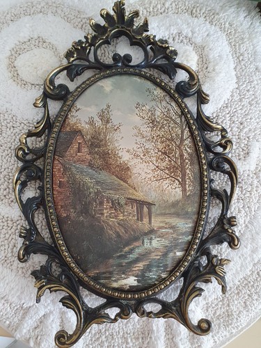 Vintage art deco bild bronze - vintage,
