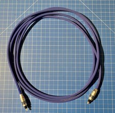 Oehlbach 1383 XXL Series 80 State of The Art Toslink Optisches Digitalkabel blau