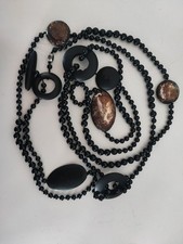 Mode Schmuck - Sehr Lange Kette - Halskette Perlen Marc Cain 