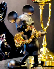 Micky Mouse Figur  Statue Herz