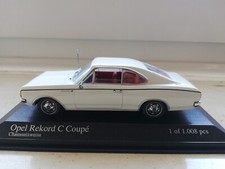 Minichamps Opel Rekord C Coupe 2 -Türer Chamonixweiss 430 046126