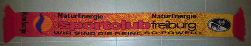Freiburg schal sponsor - schal, /