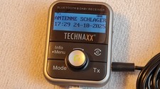 Technaxx  FMT1000BT DAB+ Transmitter, MP3,  Bluetooth, LCD-Display, Micro-SD