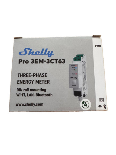 Shelly pro 3em 3ct63 - pro,