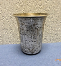 84 Zolotniki  875er Silber TRINKBECHER  WODKABECHER  Russland um 1890 - 80,6  g