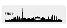 Autoaufkleber Berlin Skyline