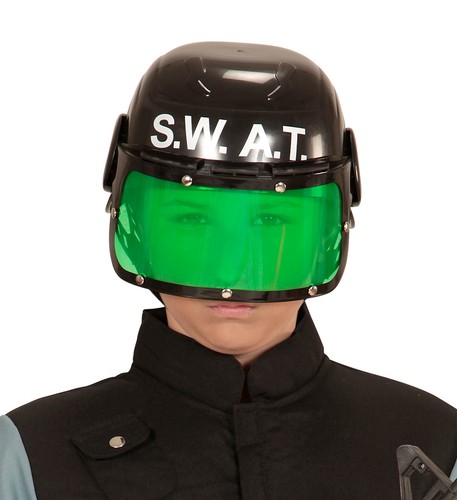 Swat kinder helm karneval - kinder,
