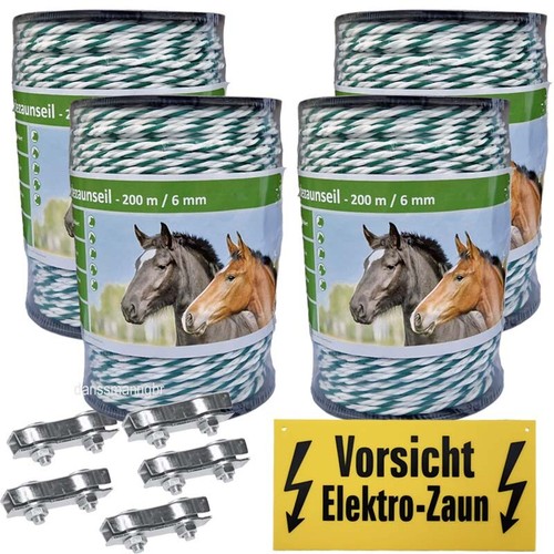 Weidezaunseil 800m 6mm 6niro - weidezaunseil,