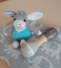 Baby-Set 3 Teile, Spieluhr Sterntaler, Decke Sigikid, Rassel