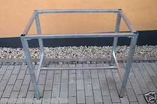 Werkbankgestell Typ B Stahl - Tischgestell Arbeitstisch Werkbank Metall verzinkt