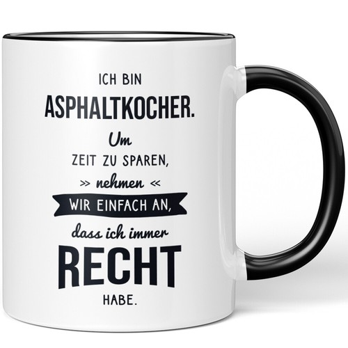 Ich bin asphaltkocher zeit - ich,