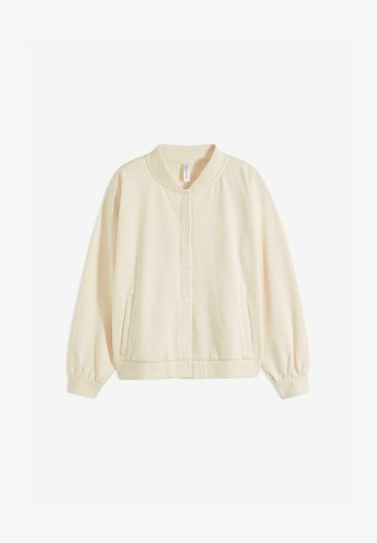 Sweatjacke mit druckknöpfen - sweatjacke,