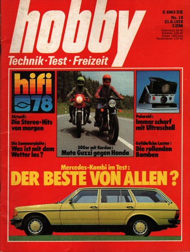 Zeitschrift hobby technik 18 - zeitschrift,