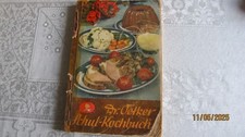 Dr. Oetker Schul-Kochbuch  Ausgabe D 1939 Gesund ernähren ist besser als heilen