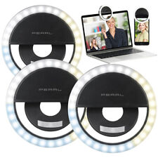 PEARL 3er-Set Akku-Ringlicht