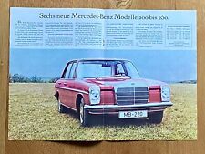 Mercedes Strichacht W115 &