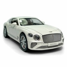 1/24 Bentley Continental GT Modellauto Die Cast Spielzeug Model Sammlung Weiß