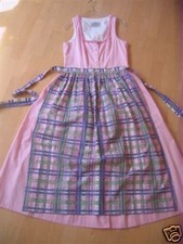 Herzklopfen Balkonetten Dirndl rosa/kariert Gr. 40 -#1