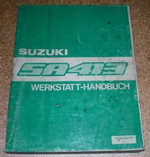 Werkstatthandbuch Suzuki Swift SA 413 Stand 1984